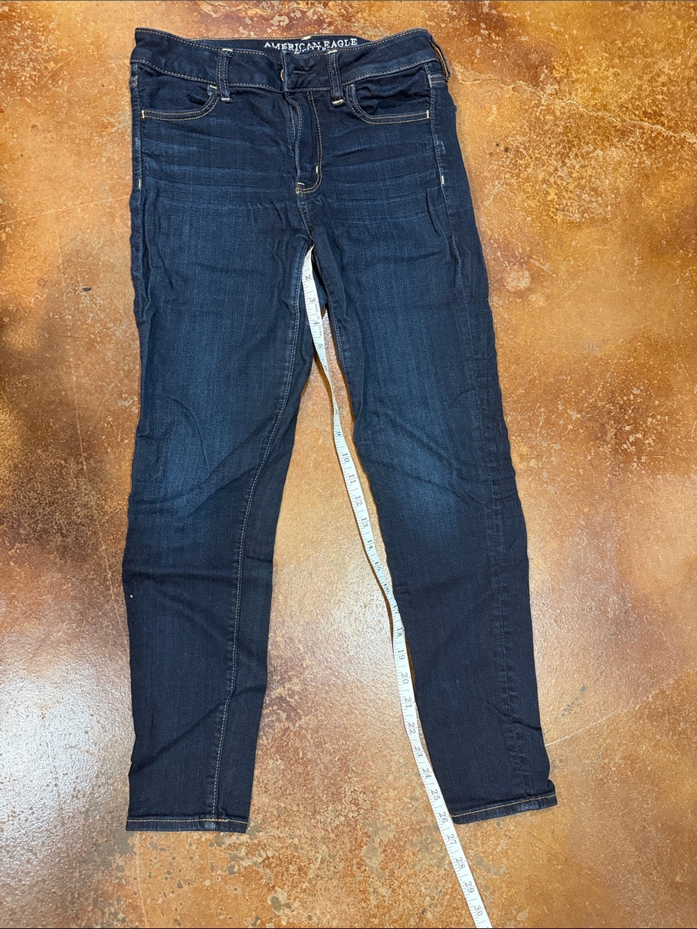 American Eagle Outfitters Dark Indigo Skinny Jeans